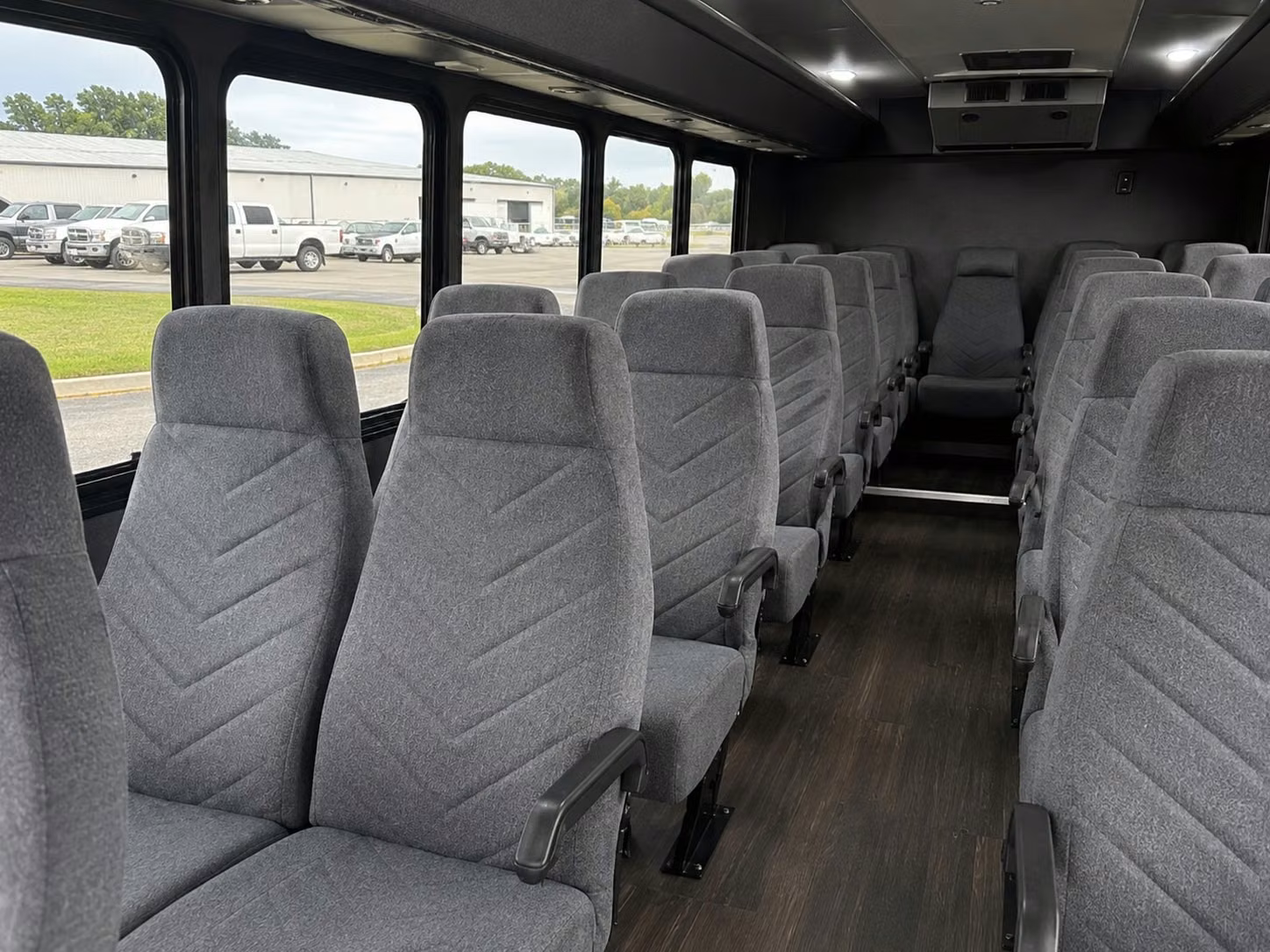 18 passenger minibus inside