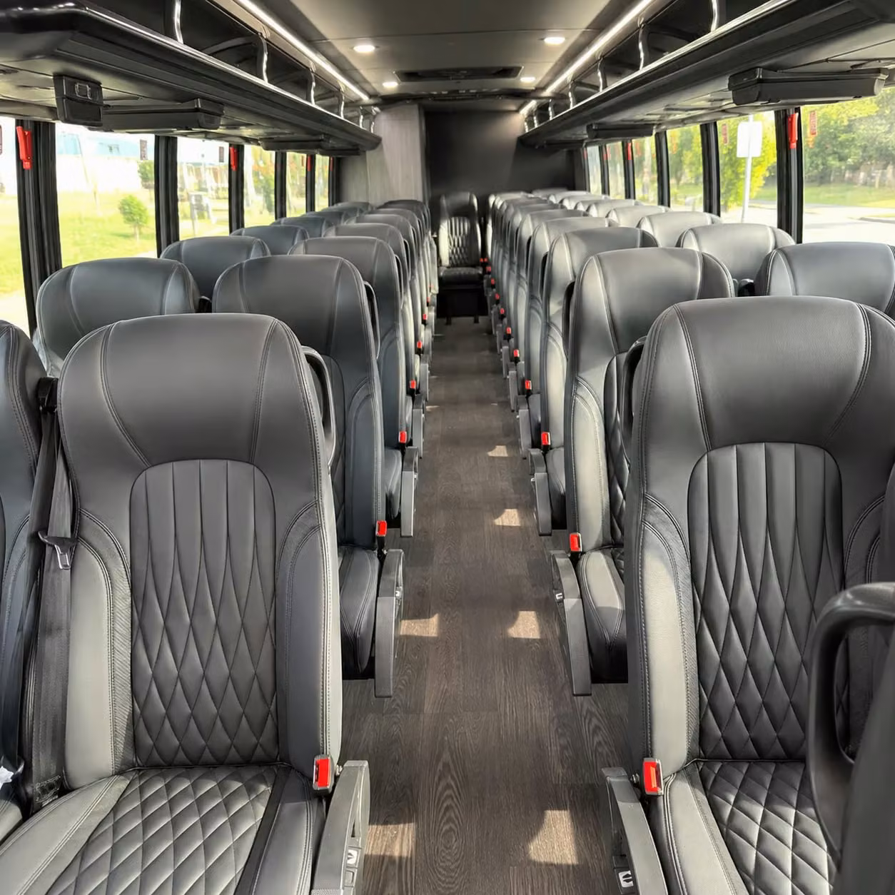 25 passenger minibus inside