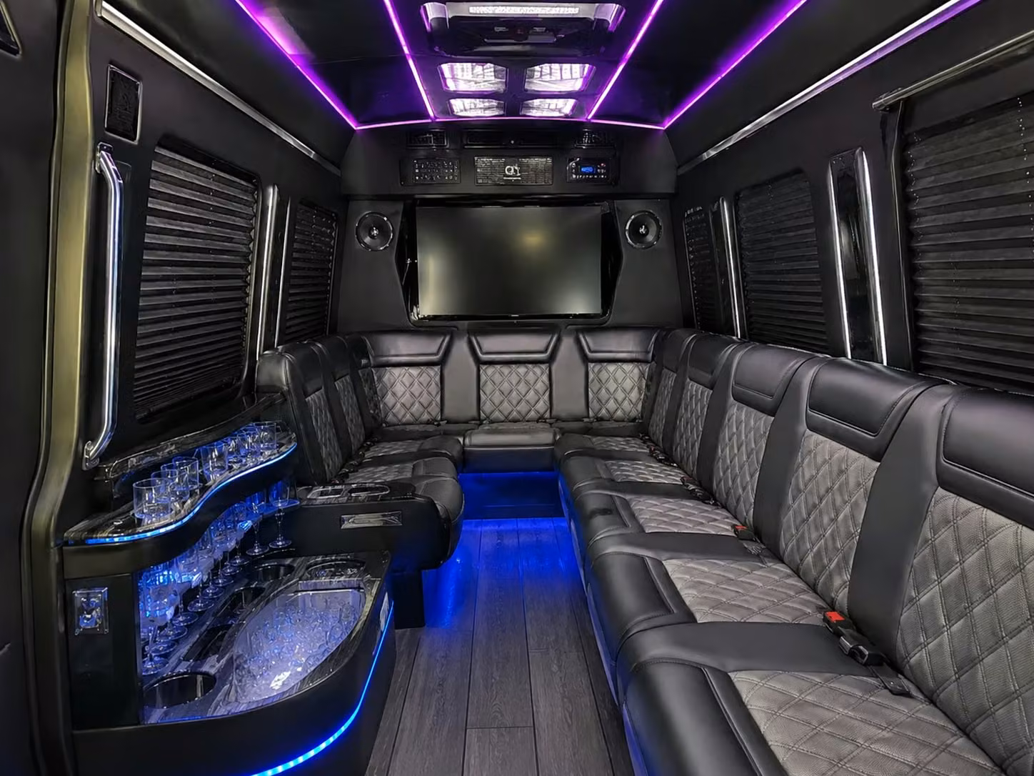 instead of scrambling for rideshares after the reception book a round trip wedding shuttle