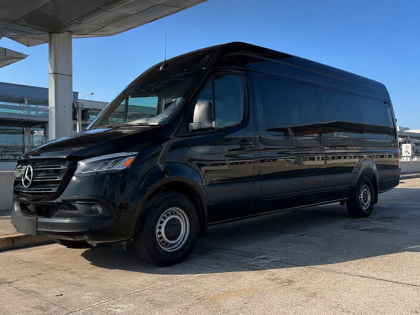 sprinter van with driver