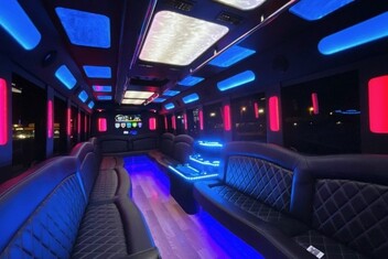 Toms River Limousine Bus Interior